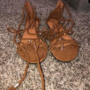 Lace Up Sandals